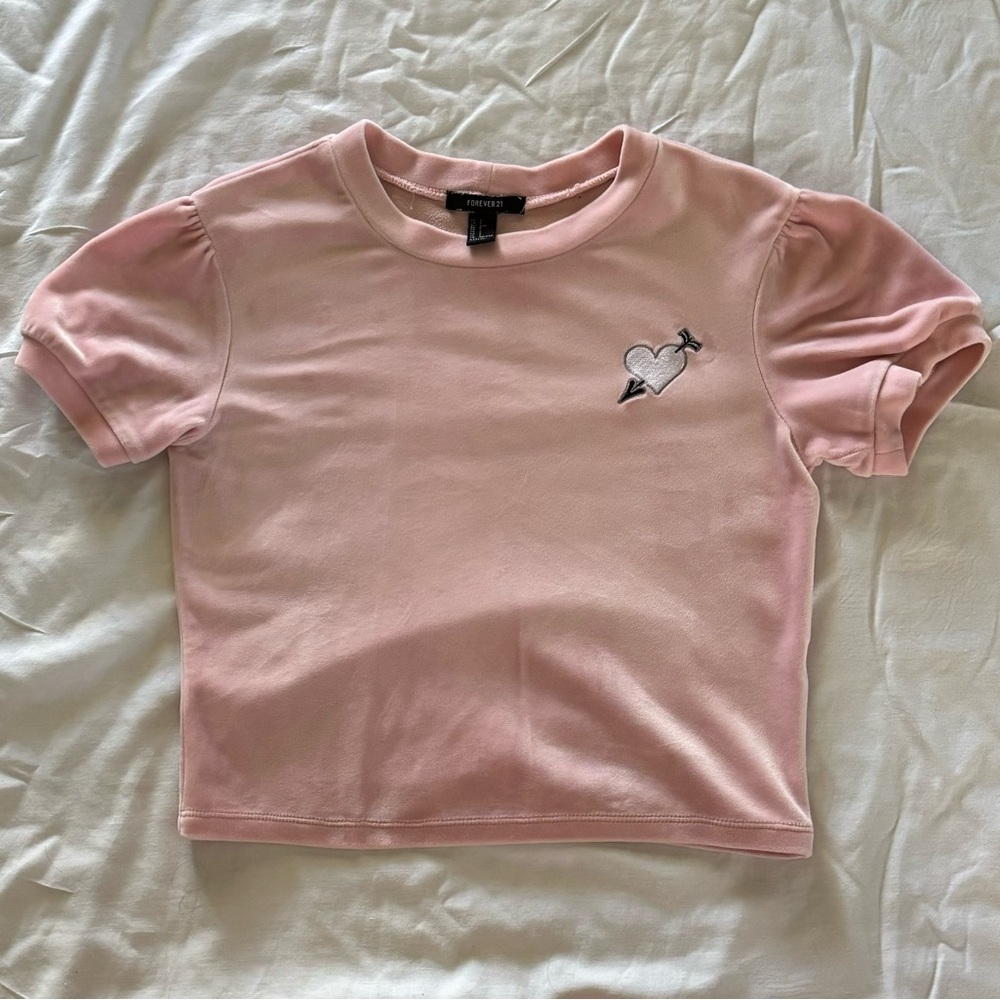 Pink forever 21 top